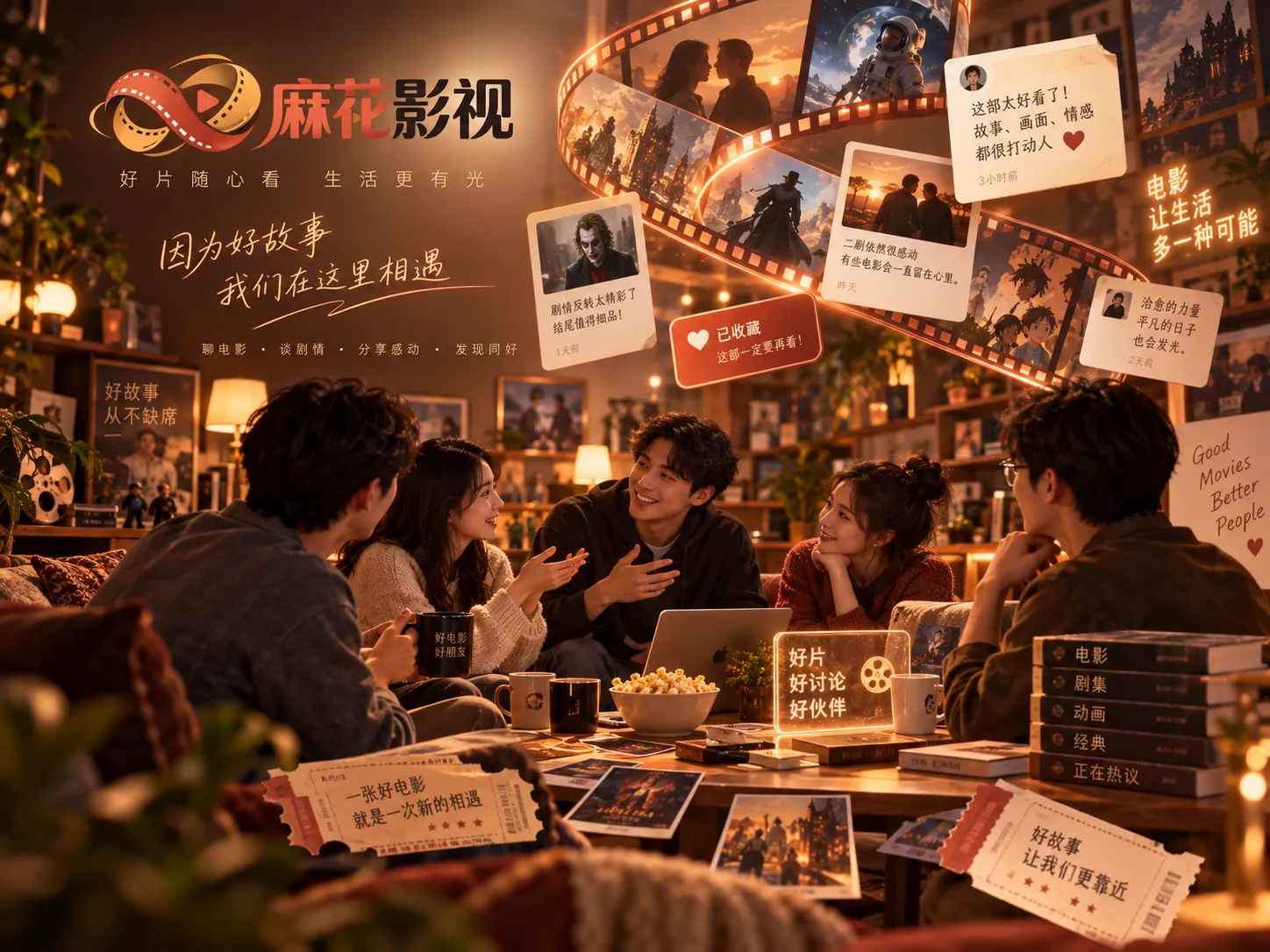 家庭与多人共同观看说明